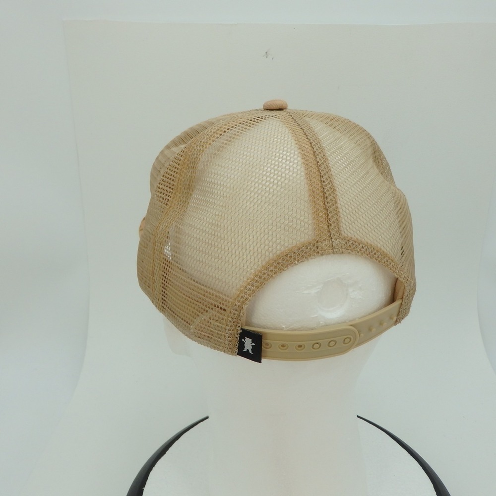 Grizzly Griptape Company Trucker Style Snapback Unisex Hat Sand Camouflage NWOT - Picture 4 of 12